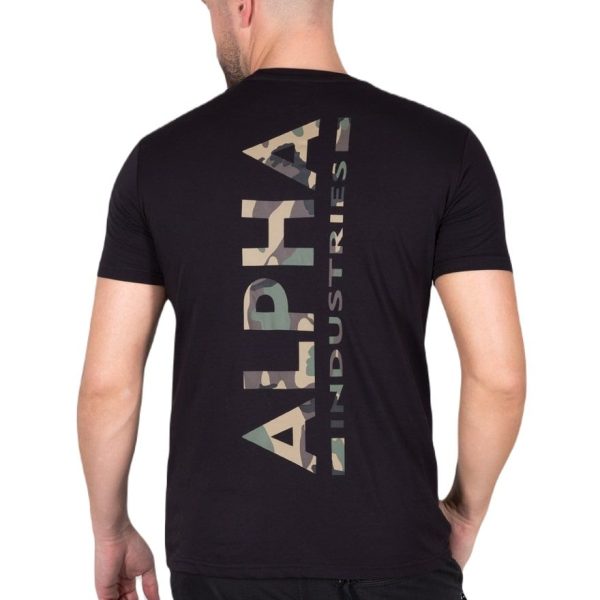 Alpha Industries Backprint T Camo Print 128507CP-3