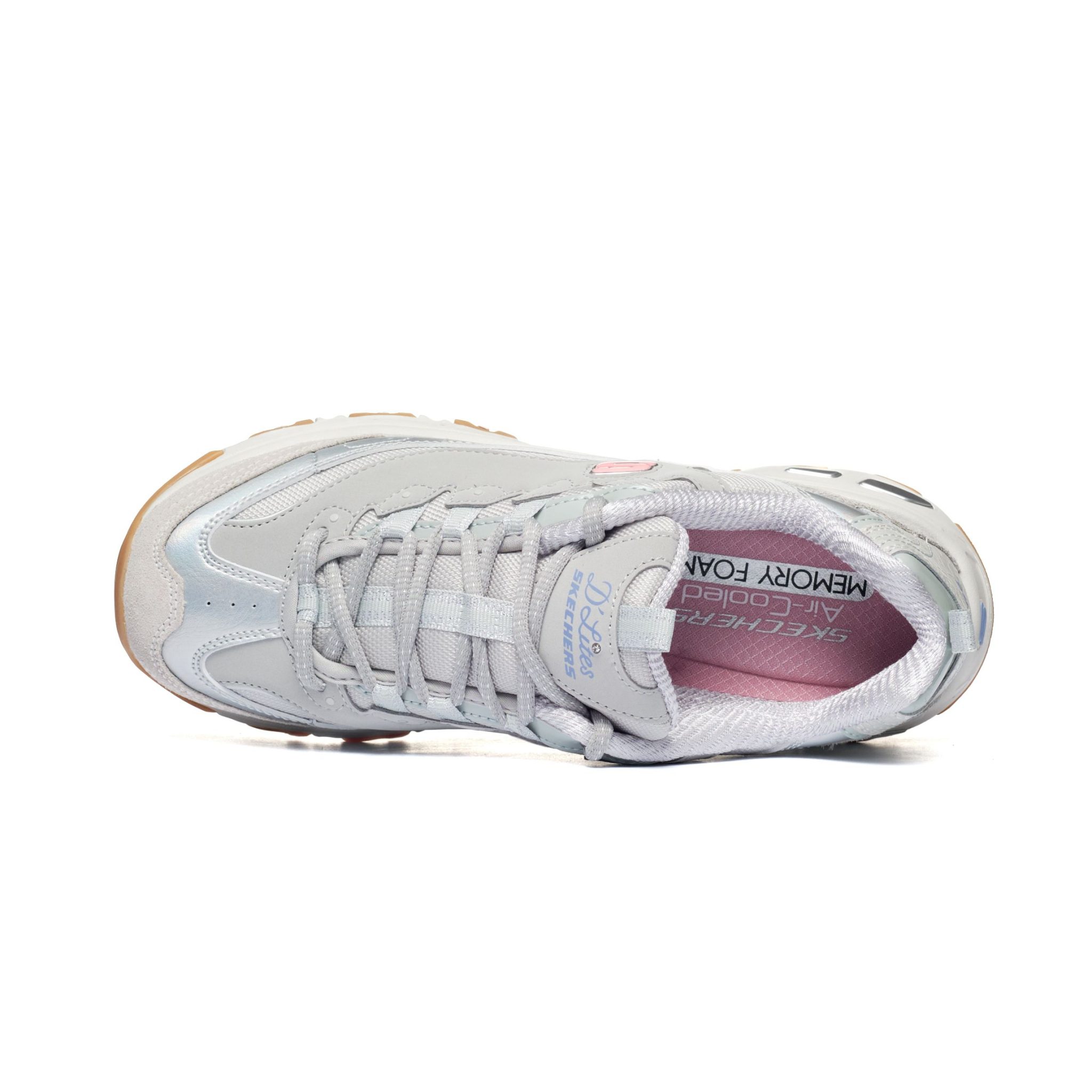 Skechers D'LITES - DAZZLING S 150556-GRY - obrazek 4