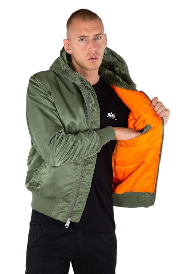 Alpha Industries MA-1 Hooded 158104-01