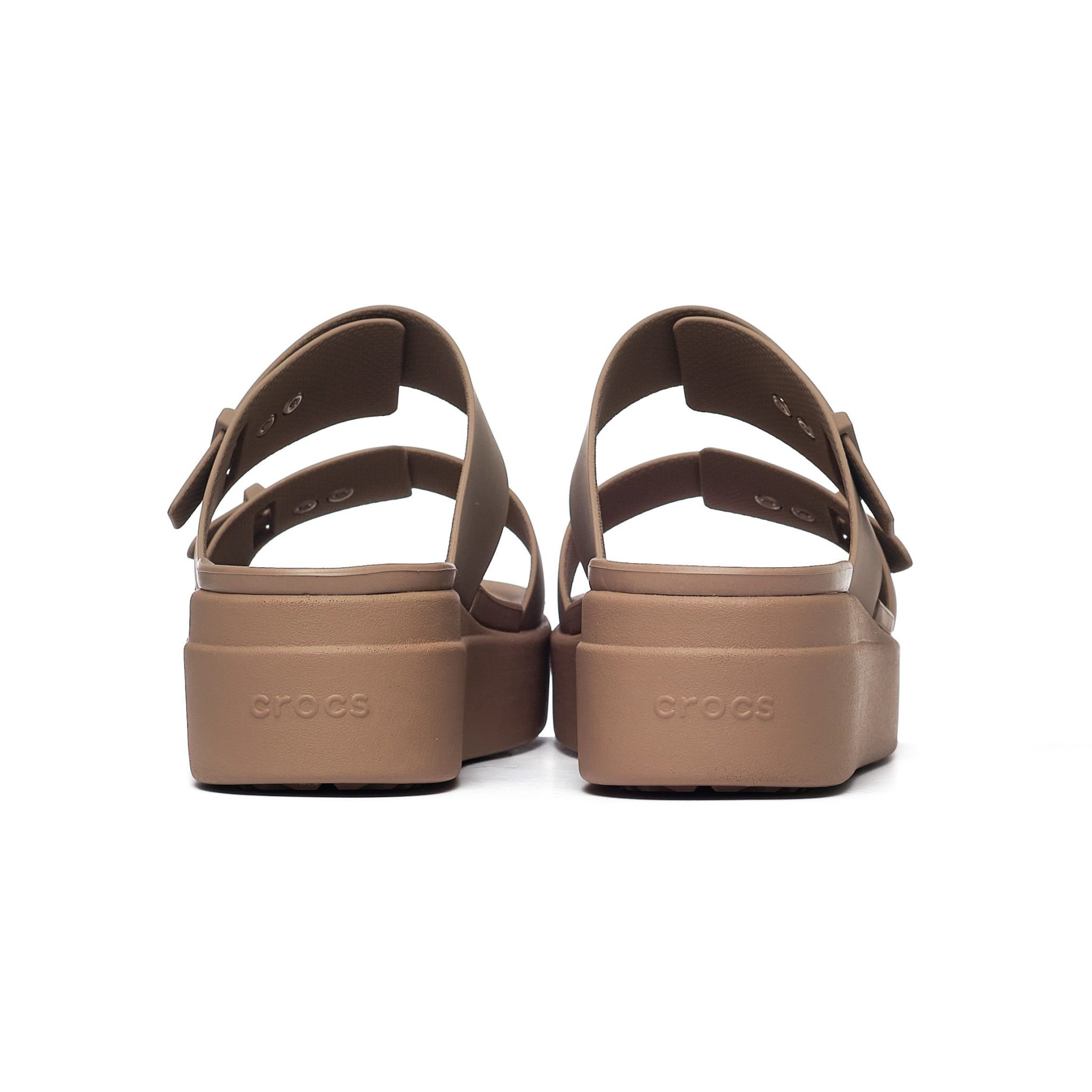 Crocs Brooklyn Sandal Low Wedge Women's 207431-2Q9 - obrazek 6