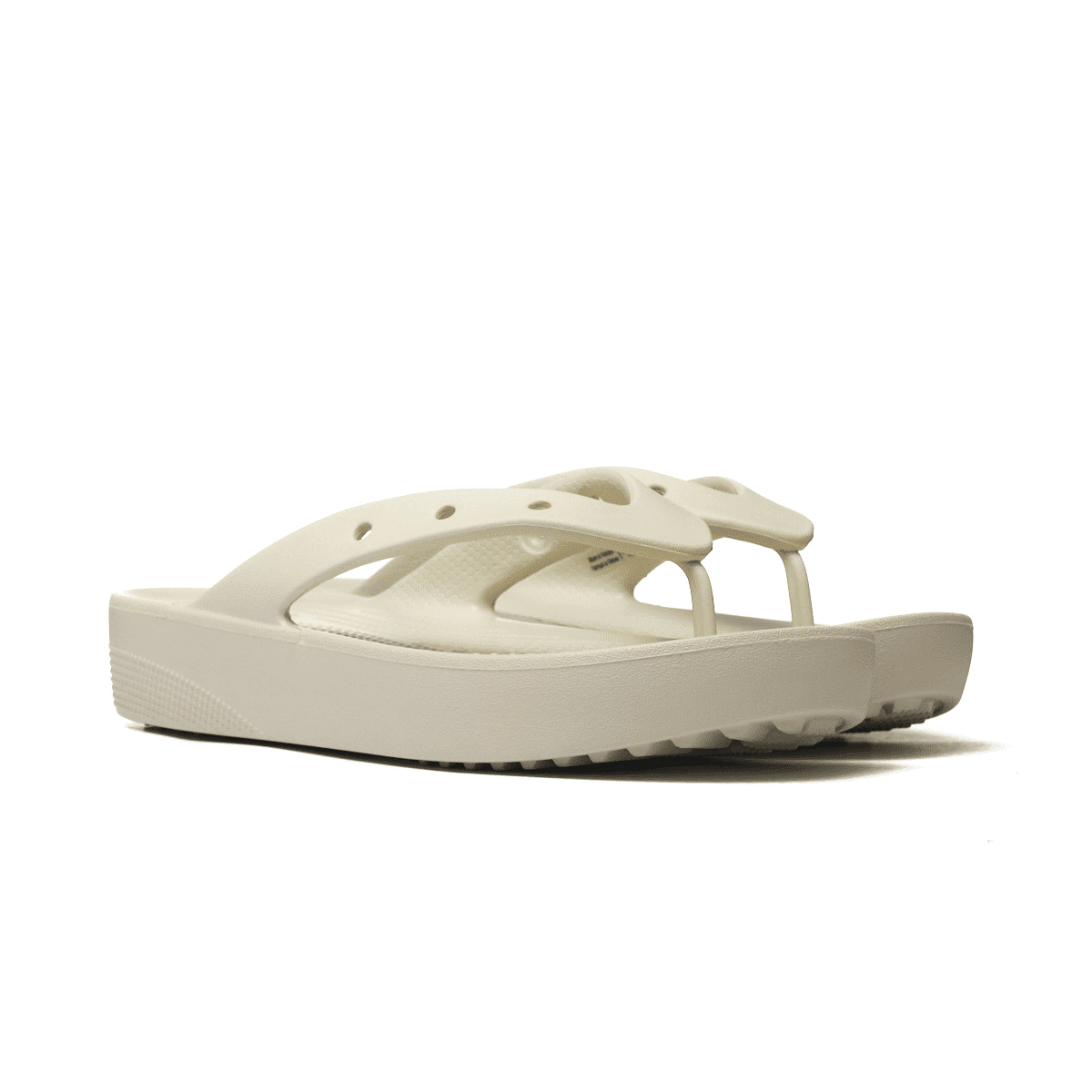 Crocs CLASSIC PLATFORM FLIP W BONE 207714-2Y2 - obrazek 2