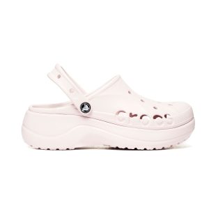Crocs Baya Platform Clog Barely Pink 208186-6PI