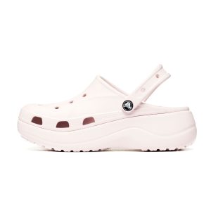 Crocs Baya Platform Clog Barely Pink 208186-6PI