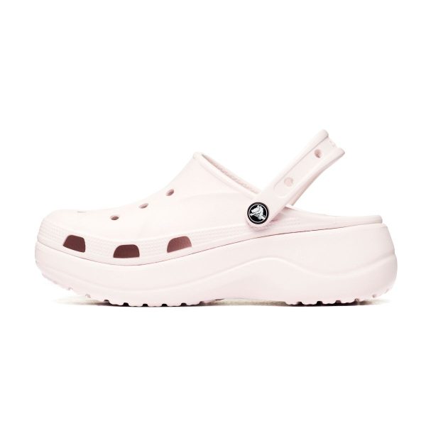 Crocs Baya Platform Clog Barely Pink 208186-6PI