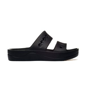 Crocs Baya Platform Sandal Black 208188-001