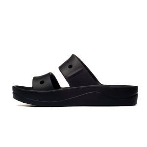 Crocs Baya Platform Sandal Black 208188-001