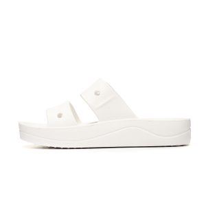 Crocs Baya Platform Sandal White 208188-100
