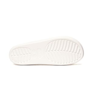 Crocs Baya Platform Sandal White 208188-100