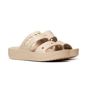 Crocs Baya Platform Sandal Chai 208188-212