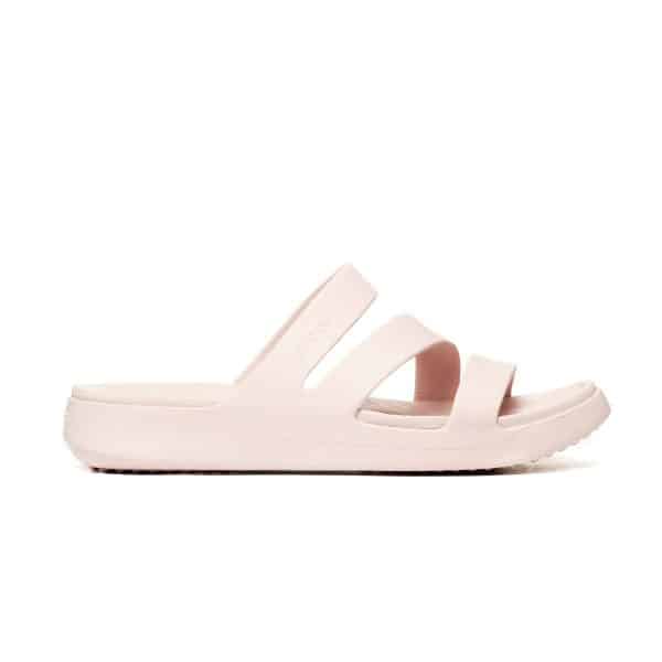 Crocs Baya Platform Sandal Barely Pink 208188-6PI