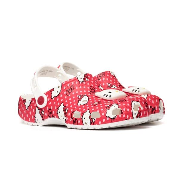 Crocs HELLO KITTY RED CLASSIC CLOG KID 210576-90H