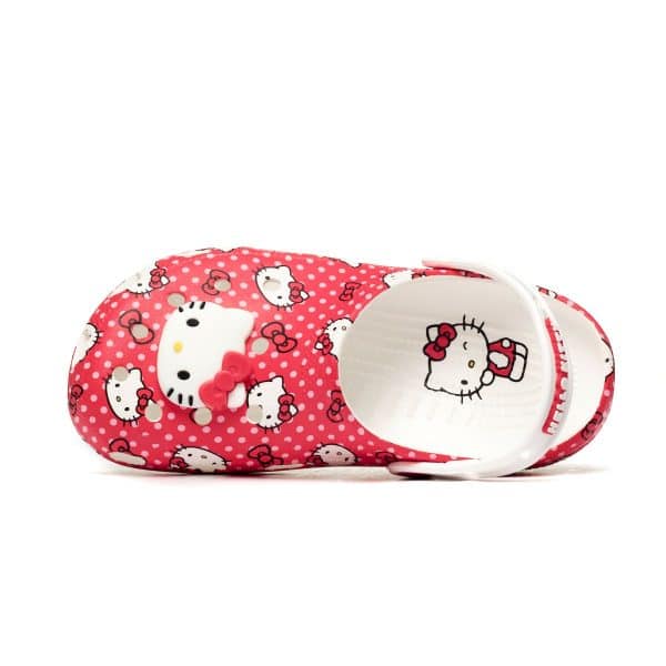 Crocs HELLO KITTY RED CLASSIC CLOG KID 210576-90H