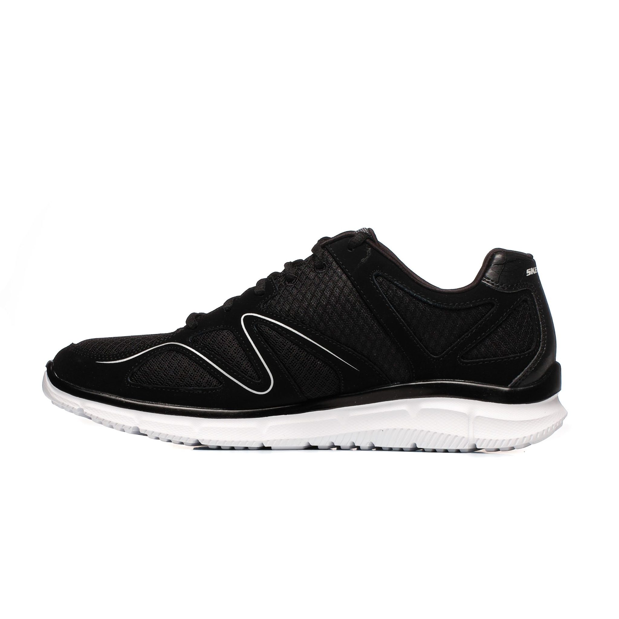 Skechers SATISFACTION- FLASH 58350-BKW - obrazek 3
