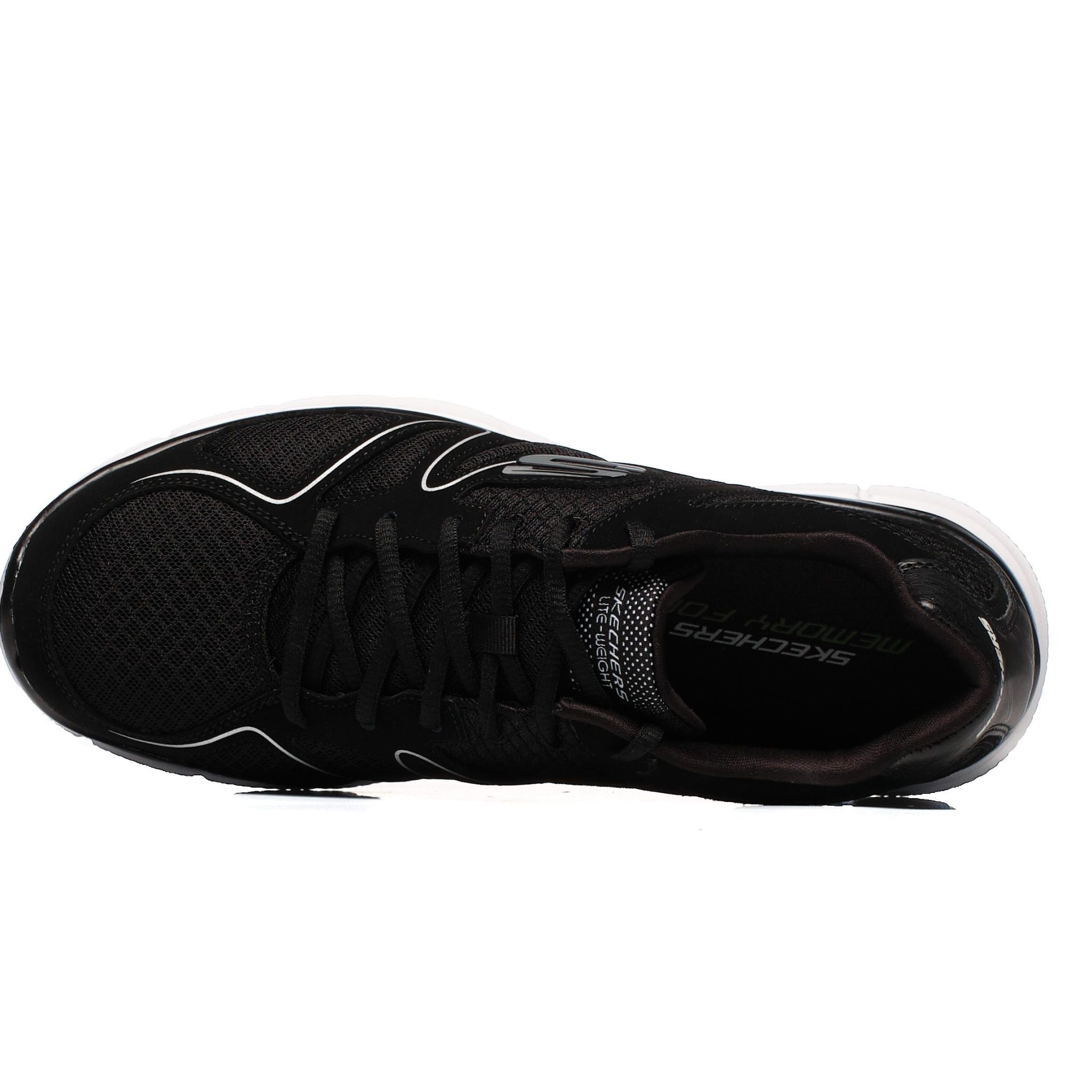 Skechers SATISFACTION- FLASH 58350-BKW - obrazek 4