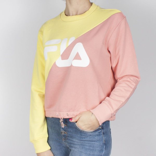 FILA WOEN BANJI cropped crew sweat 687491-A473