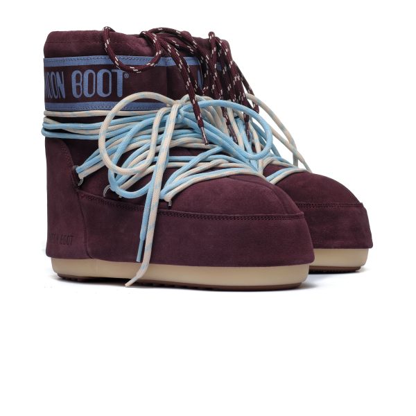 MOON BOOT MB ICON LOW SUEDE LACES 80D1409670-D013