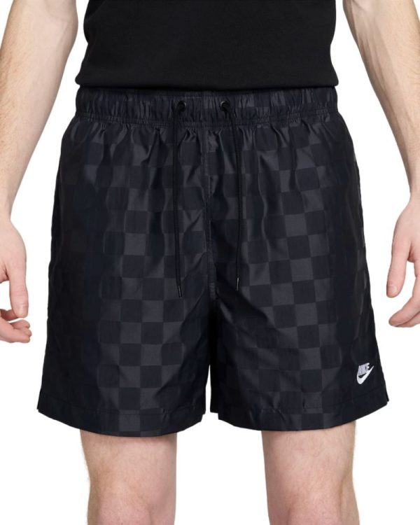 Nike M NK CUB FOW SHORT CHECKERS FN3098-010