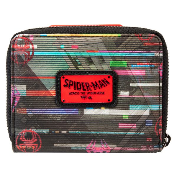 Loungefly LF MARVEL ACROSS THE SPIDERVERSE LENTICULAR ZIP AROUND WALLET MVWA0187