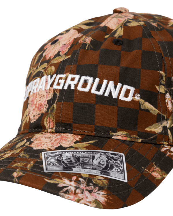SPRAYGROUND CHECK FLOWER CAP