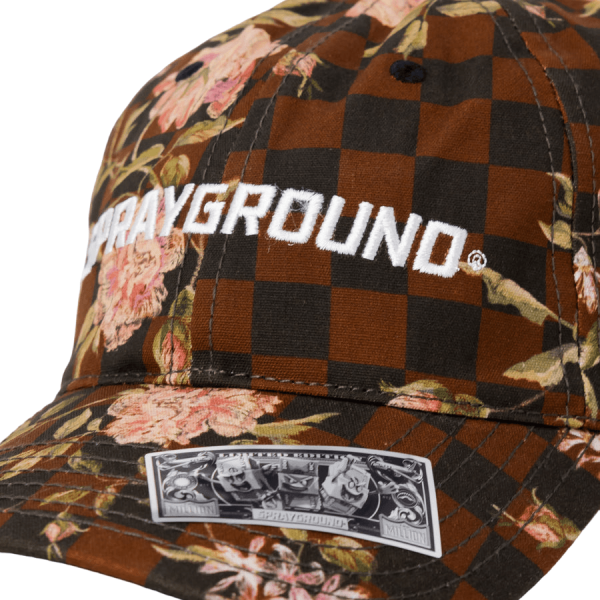 SPRAYGROUND CHECK FLOWER CAP
