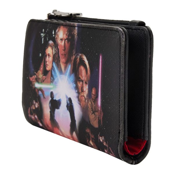 Loungefly LF STAR WARS TRILOGY 2 FLAP WALLET STWA0182