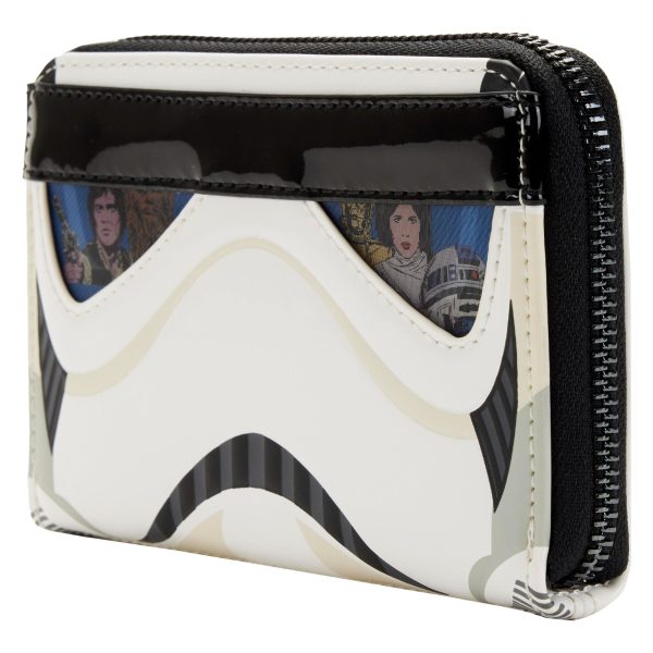 Loungefly LF STAR WARS STORMTROOPER ZIP AROUND WALLET STWA0183
