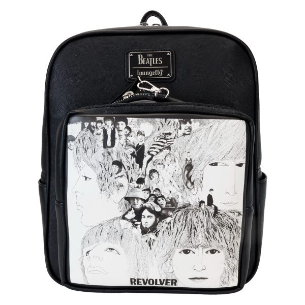 Loungefly LF THE BEATLES REVOLVER ALBUM WITH RECORD POUCH MINI BACKPACK TBLBK0009