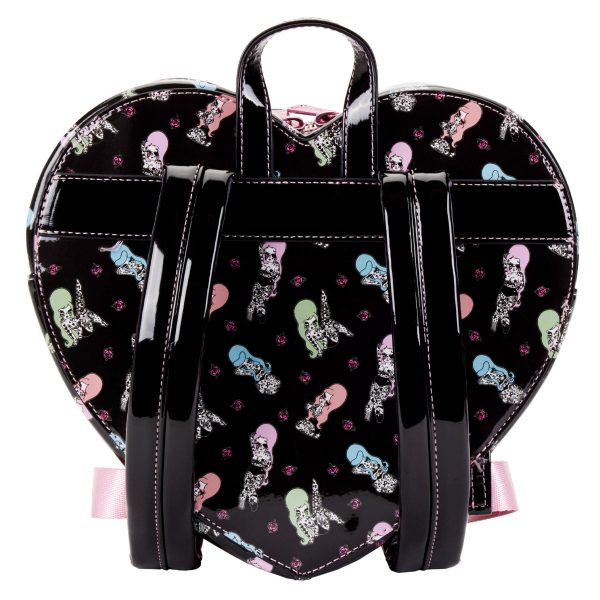 Loungefly LF VALFRE DOUBLE HEART MINI BACKPACK VLBK0002