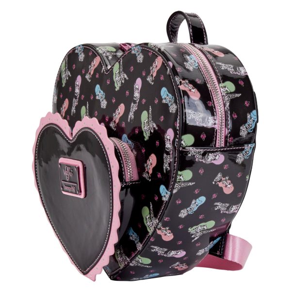 Loungefly LF VALFRE DOUBLE HEART MINI BACKPACK VLBK0002