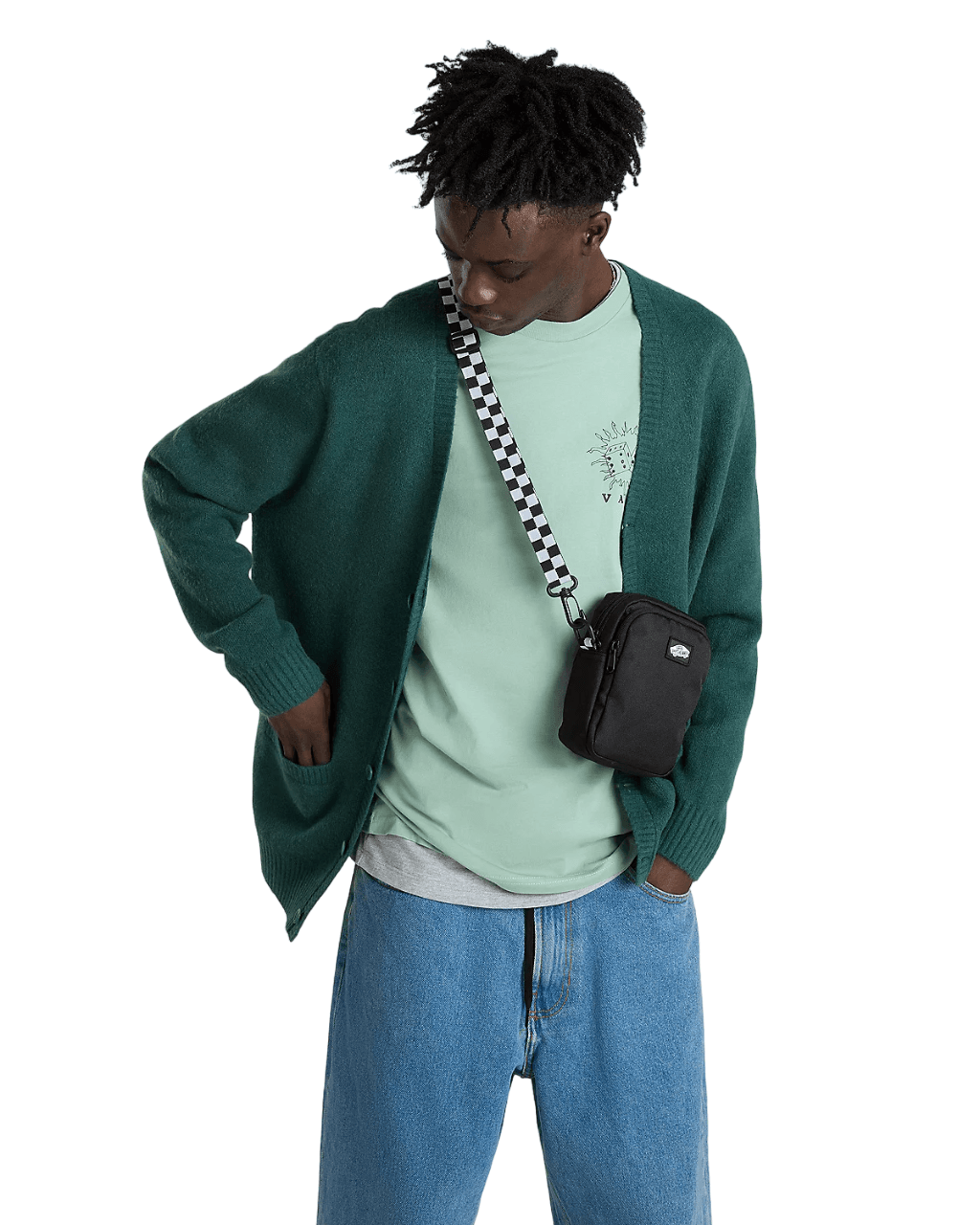 Vans Go Getter Shoulder Bag VN000HE8BLK1 - obrazek 4