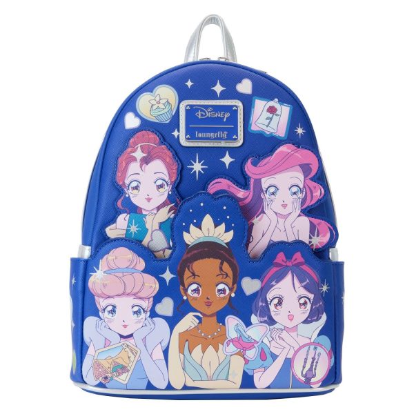 Loungefly LF DISNEY PRINCESS MANGA STYLE MINI BACKPACK WDBK3603