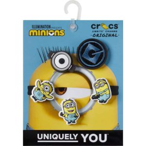 Crocs JIBBITZ MINIONS 5PCK 10012725 NS