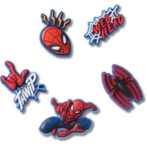 Crocs JIBBITZ Spiderman 5Pck 10015108 NS
