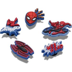 Crocs JIBBITZ Spiderman 5Pck 10015108 NS