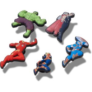 Crocs JIBBITZ AVENGERS HEROES 5PCK 10015112 NS