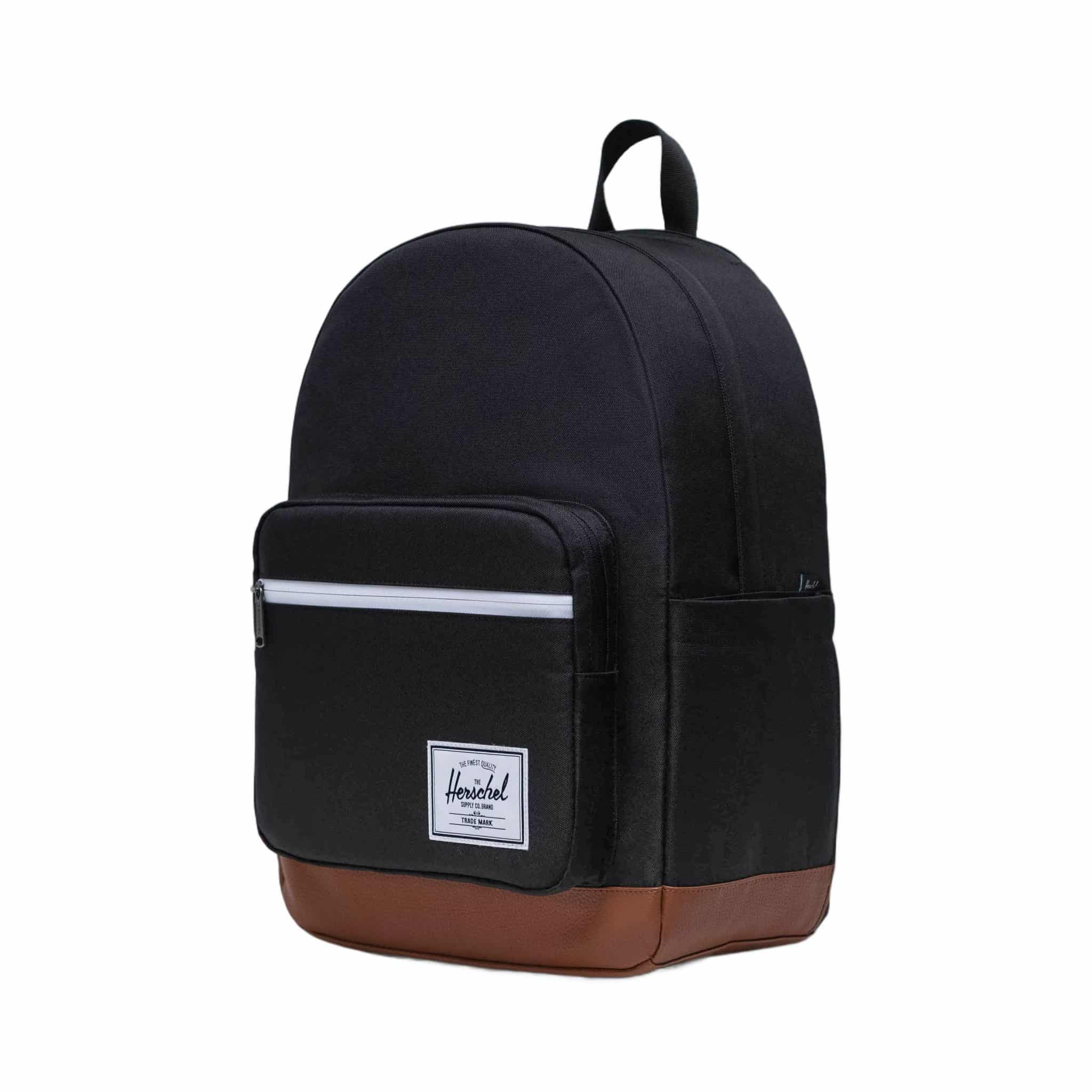 Herschel Pop Quiz Backpack, Black/Tan, 11405-00055 - obrazek 7