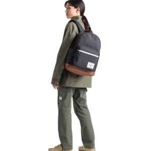 Herschel Pop Quiz Backpack, Black/Tan, 11405-00055