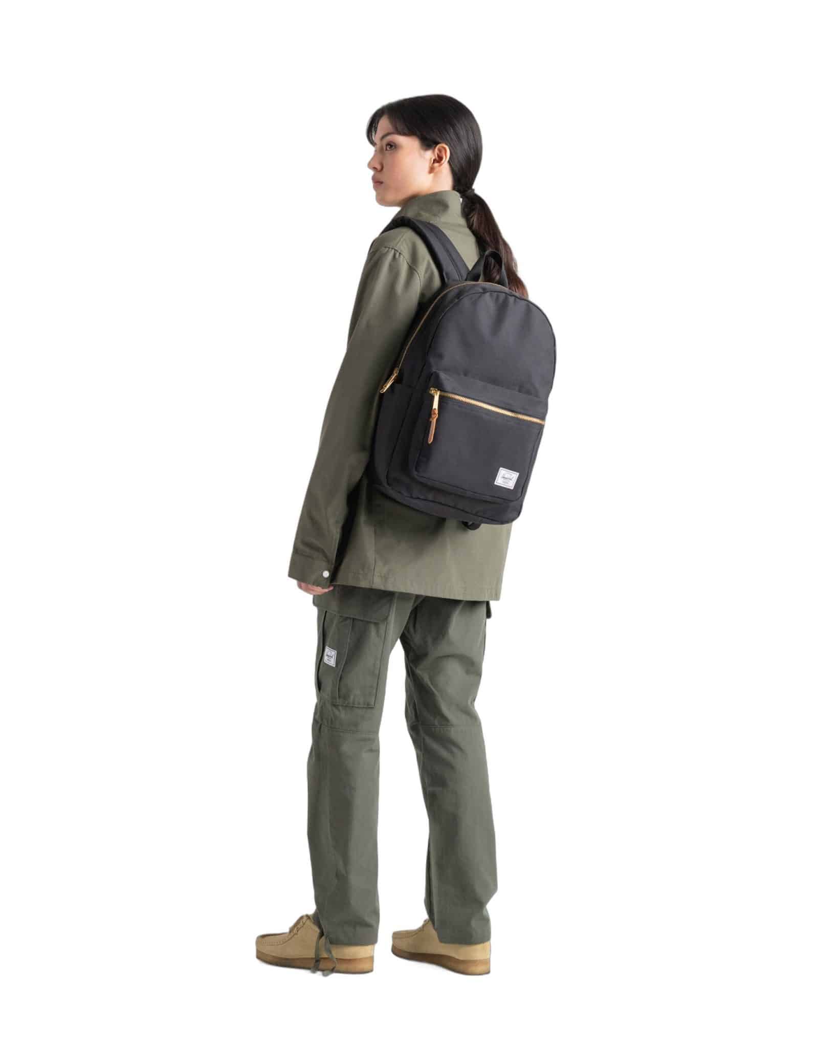 Herschel Settlement Backpack, Black, On 11407-0000 - obrazek 11