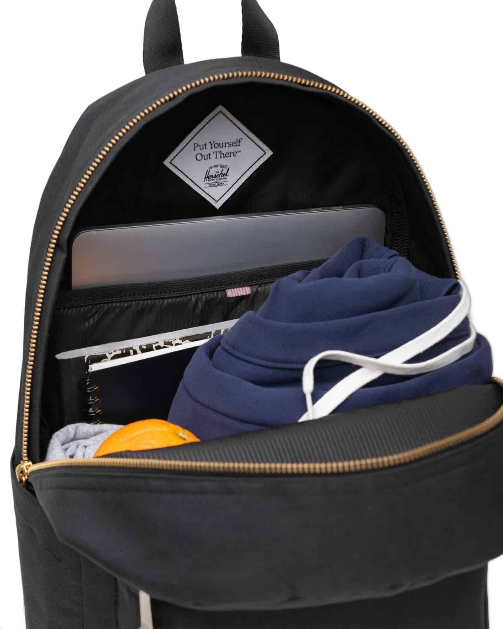 Herschel Settlement Backpack, Black, On 11407-0000 - obrazek 7