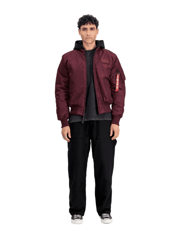 Alpha Industries MA-1 Hood Backprint 128113-608