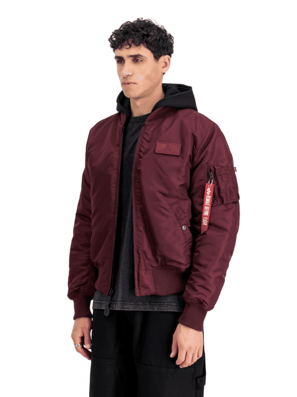 Alpha Industries MA-1 Hood Backprint 128113-608