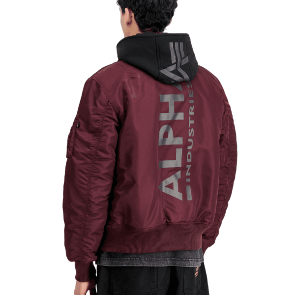 Alpha Industries MA-1 Hood Backprint 128113-608