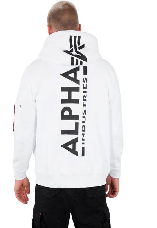 Alpha Industries Back Print Zip Hoody 128342-09