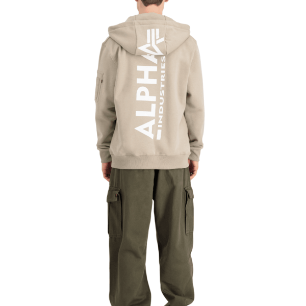 Alpha Industries Back Print Zip Hoody 128342-679