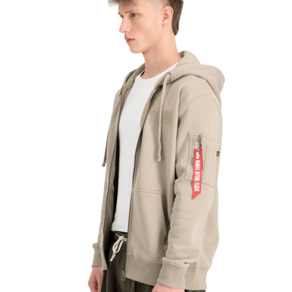 Alpha Industries Back Print Zip Hoody 128342-679