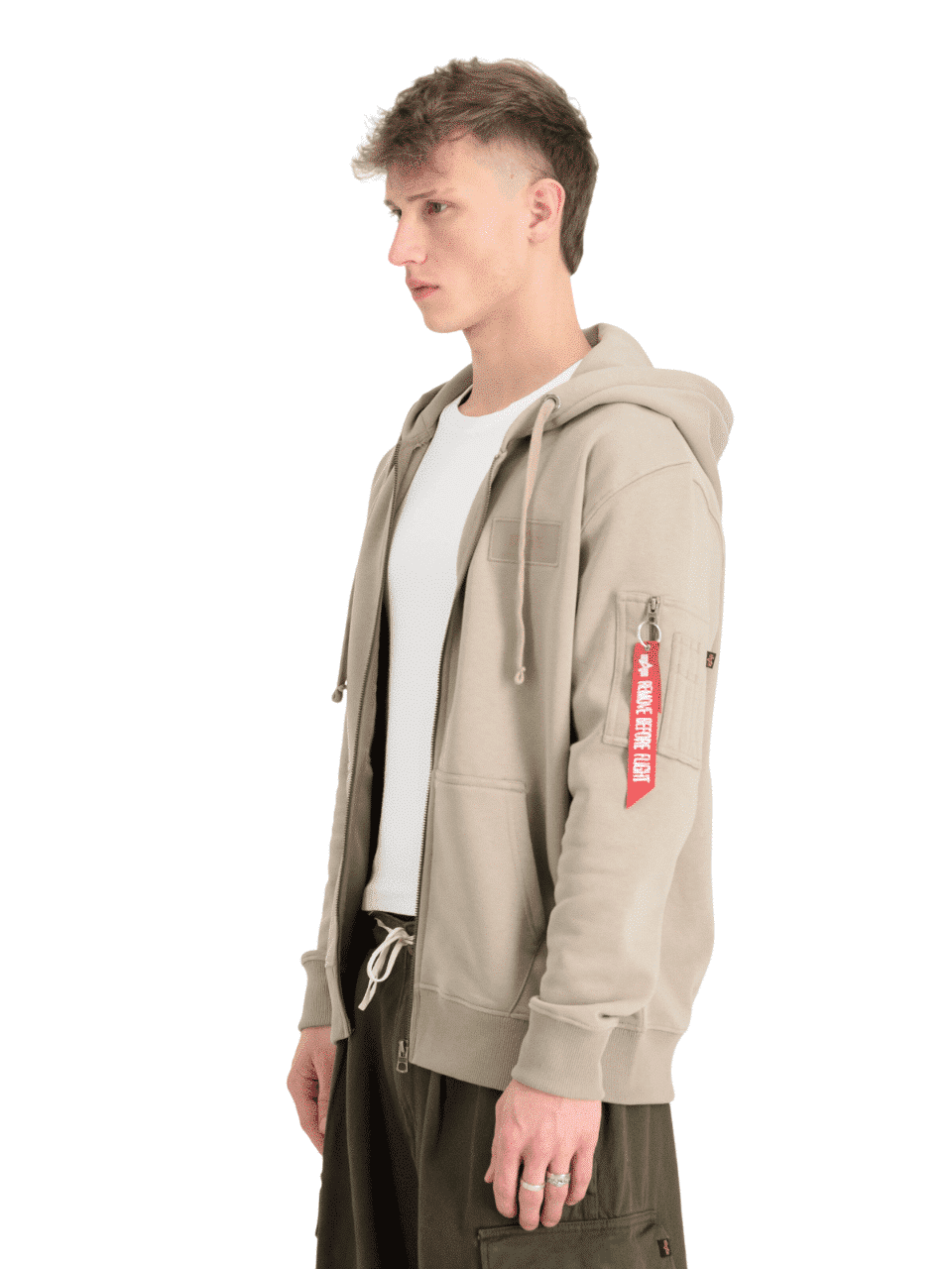 Alpha Industries Back Print Zip Hoody 128342-679 - obrazek 4