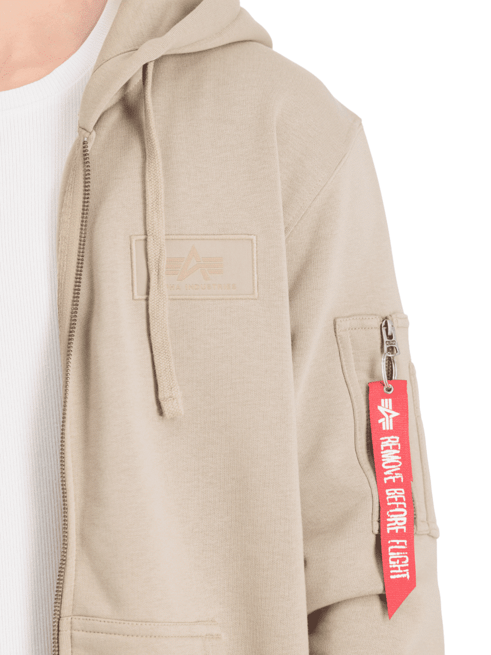 Alpha Industries Back Print Zip Hoody 128342-679 - obrazek 6