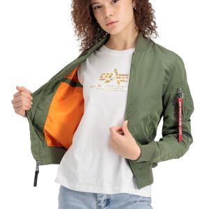 Alpha Industries MA-1 TT Wmn sage-green 141041-01