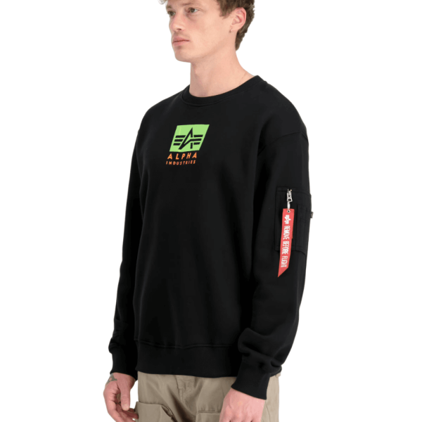 Alpha Industries Satin Logo Sweater 148311-03