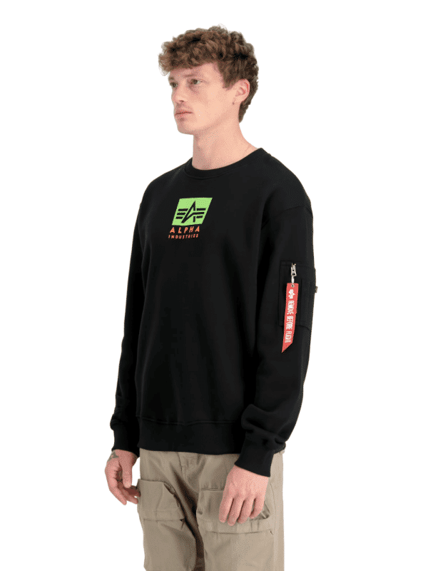Alpha Industries Satin Logo Sweater 148311-03